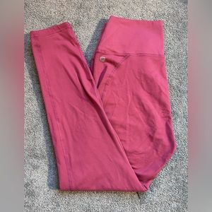 2 pairs Women’s Large Fabletics full length leggings, and Red large women’s 90•